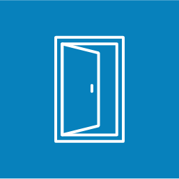 Manual Entrance Door Graphic